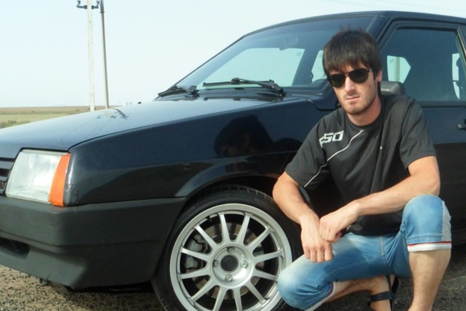 Помял машину кавказцу