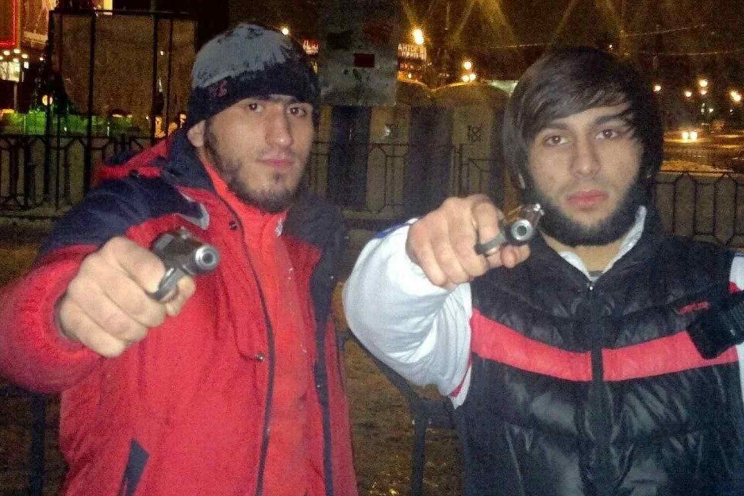 От кавказца, оскорбил в интернете