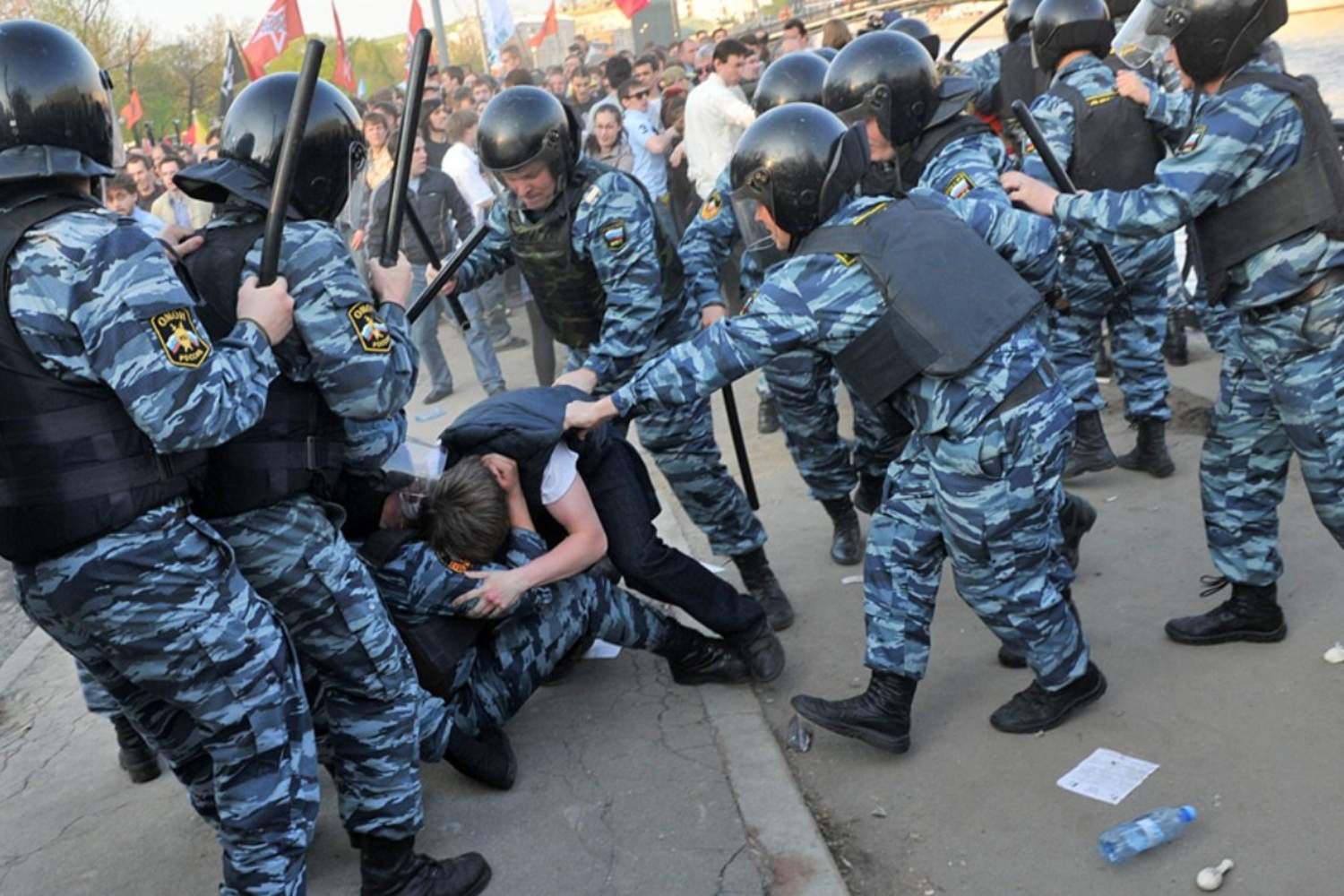 От мента: ходил на митинг?