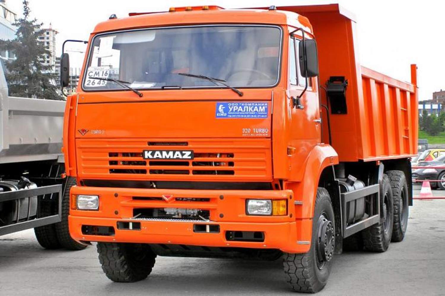 Камаз въехал в ваше авто